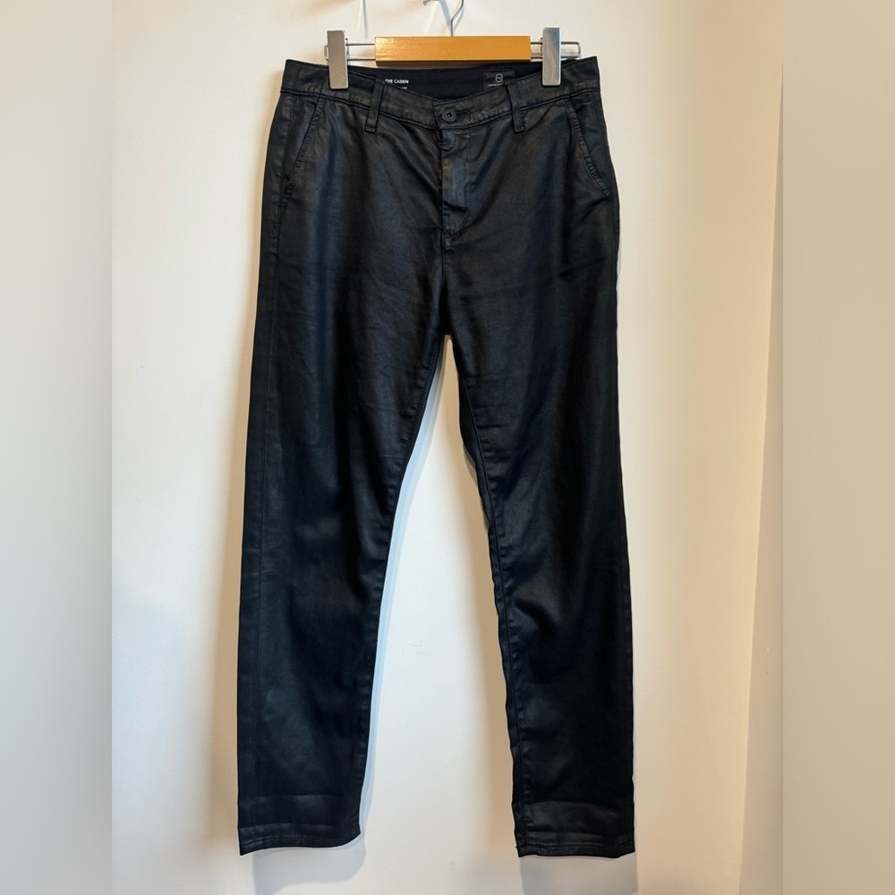 AG Adriano Goldschmied Black The Caden Women's Trousers